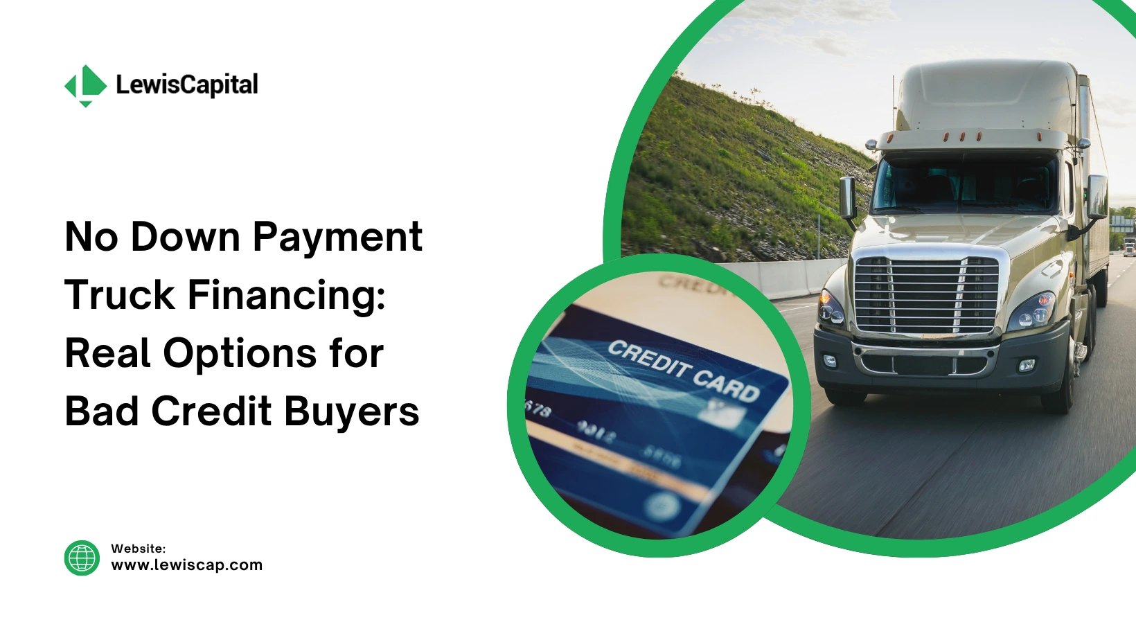 Bad Credit Truck Financing: Real Options for No Down Payment Buyers