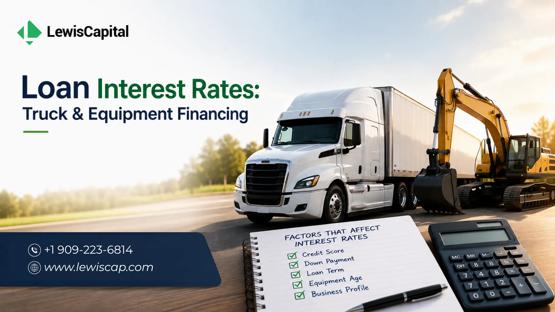 How Business Loan Interest Rates Work for Business Owners & Owner-Operators (Truck & Equipment Financing Guide)